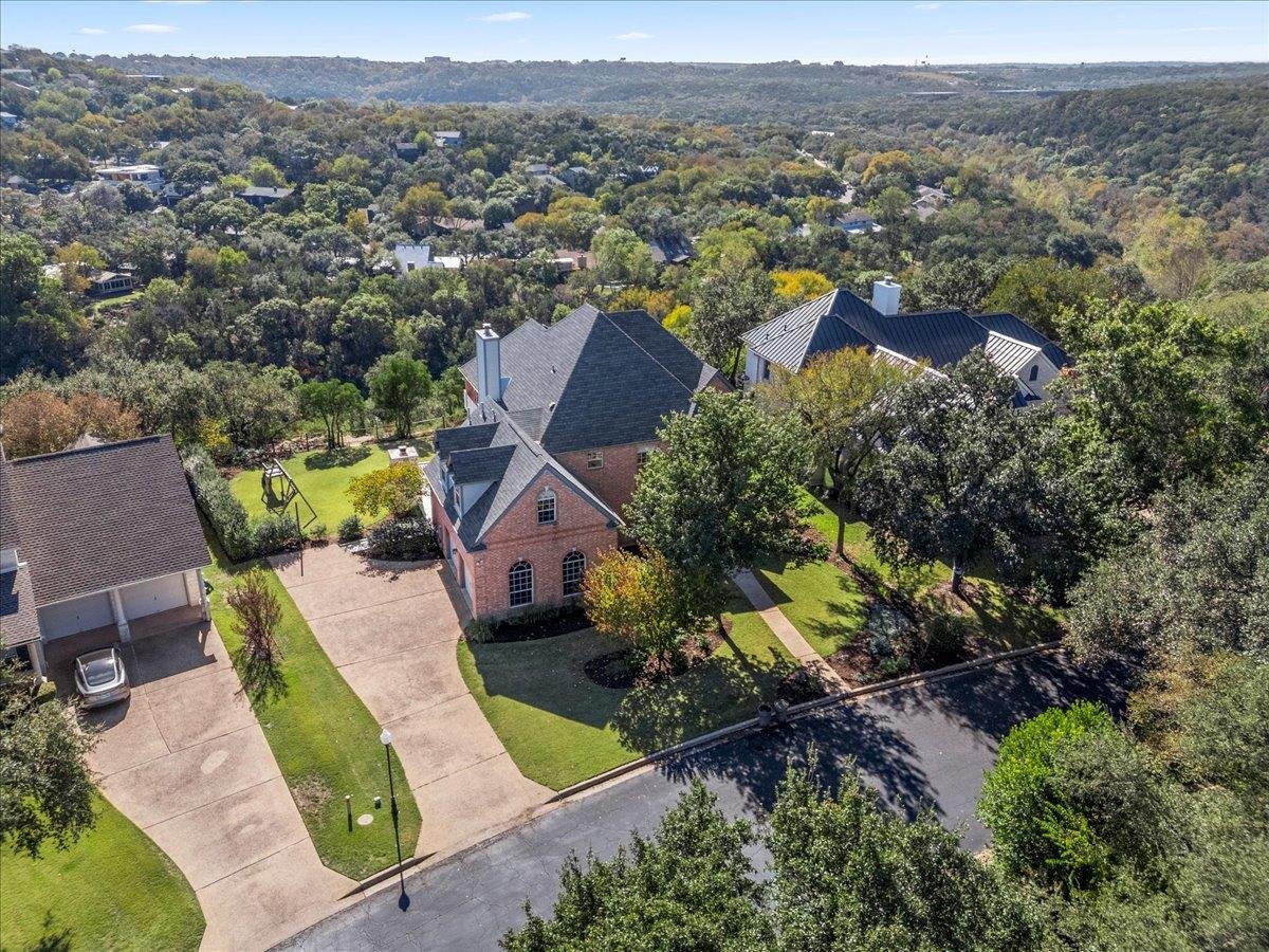 View 2707 Bartons Bluff LN in Wallingwood Sec 02-A 2707 Bartons Bluff LN - front exterior - Luxury home in Wallingwood Sec 02-A, Austin, TX