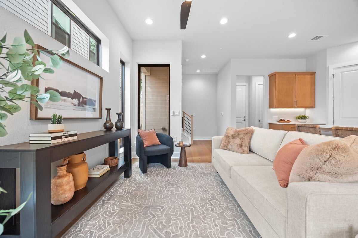 Living area at 2707 Dulce Ln Unit #14 - 3 bed 2 bath home