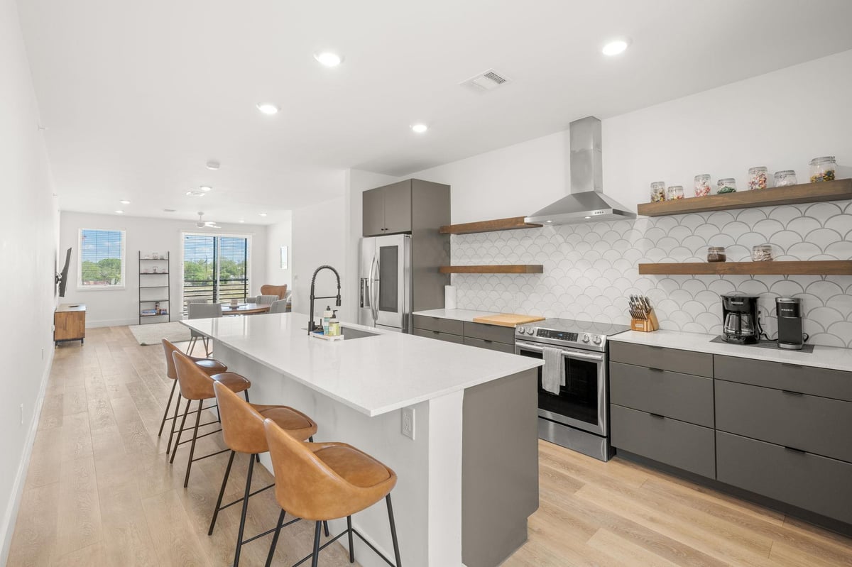Kitchen at 2709 E 5th St Unit #1306 - 2 bed 2 bath home