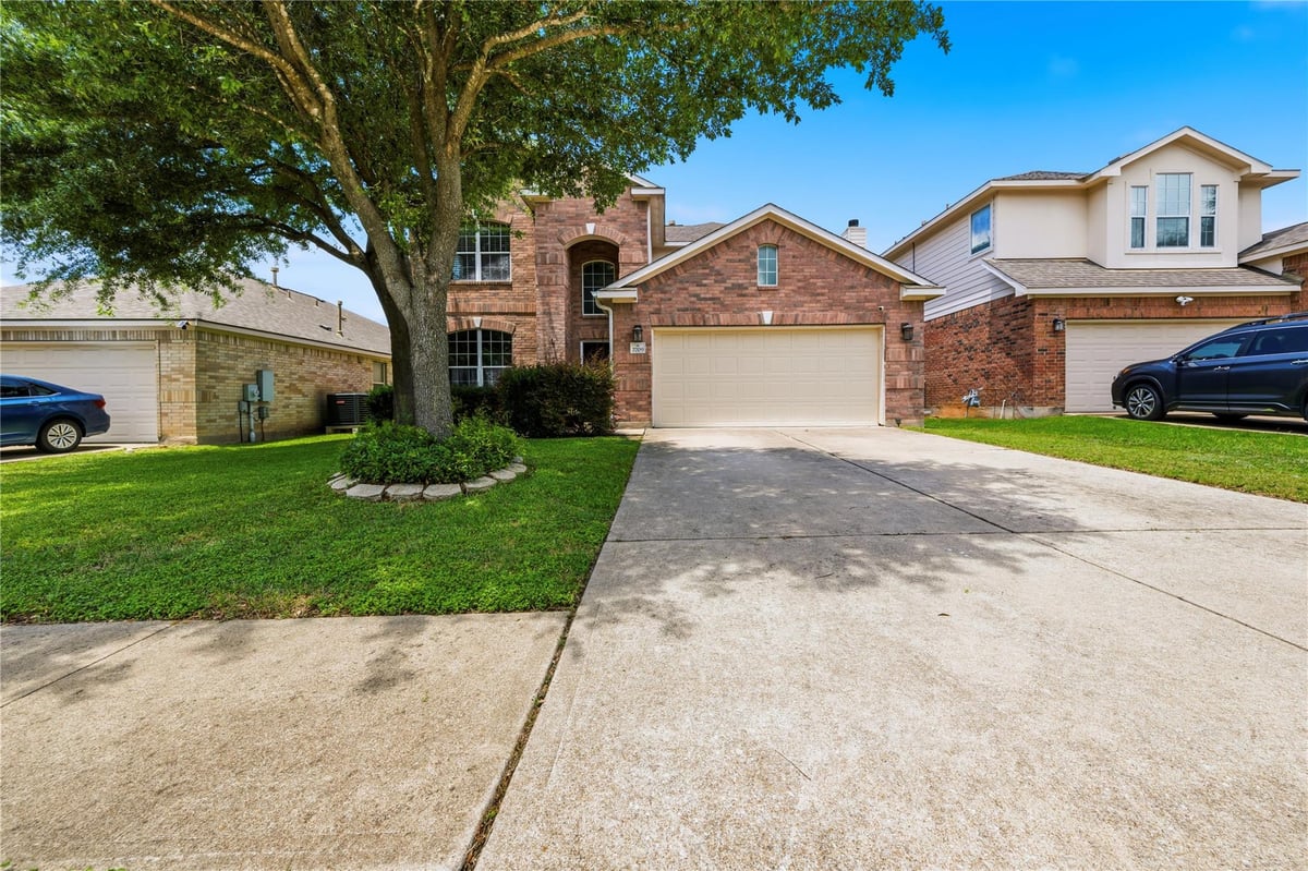 View 2709 Saddle Blanket PL in Lakeline Ranch Sub 2709 Saddle Blanket PL - front exterior - Luxury home in Lakeline Ranch Sub, Leander, TX