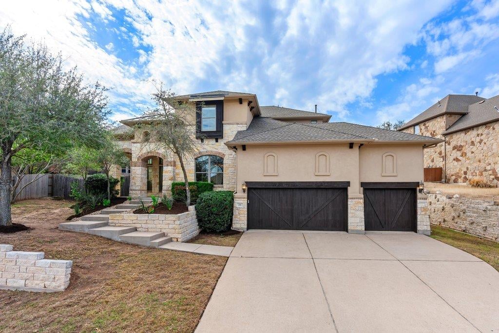 View 271 Longmont LN in Belterra Ph 2 Sec 4 271 Longmont LN - front exterior - Luxury home in Belterra Ph 2 Sec 4, Austin, TX