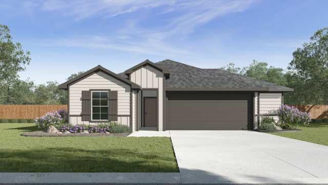 View 271 Palestine TRL in TALAVERA 271 Palestine TRL - front exterior - Luxury home in TALAVERA, Kyle, TX