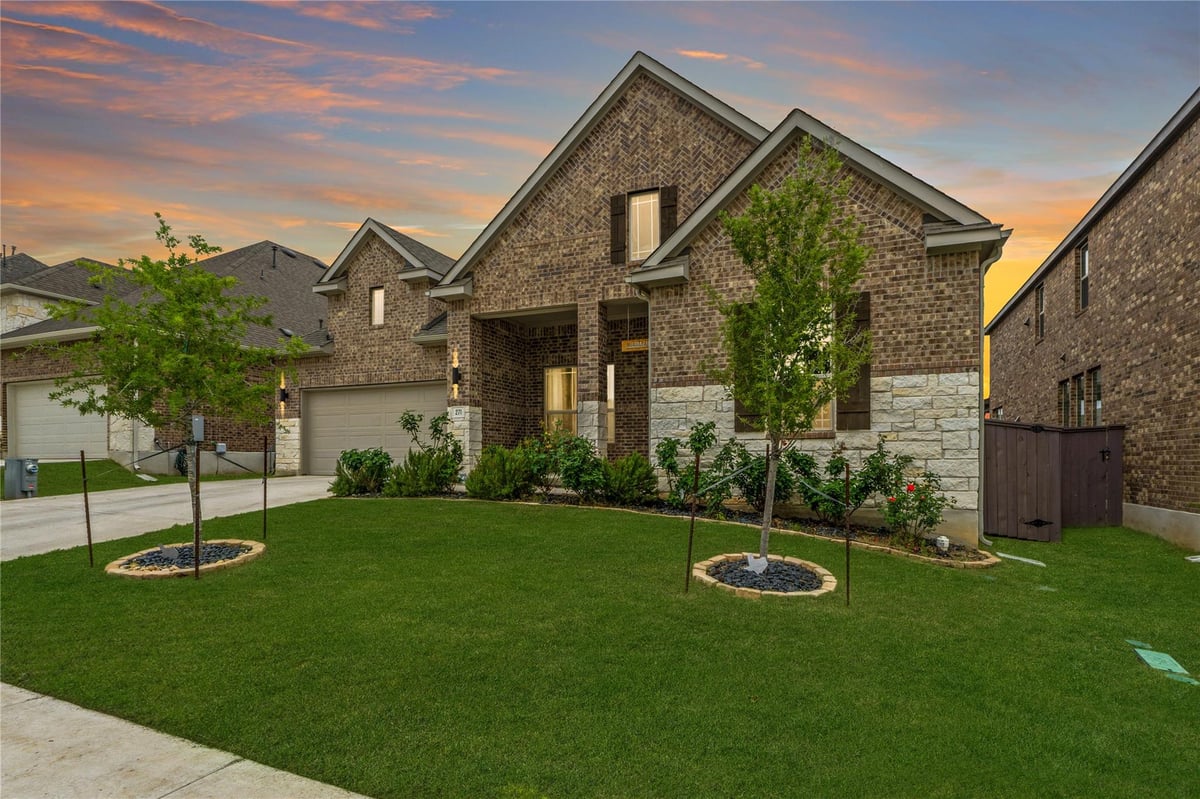 View 271 Tubman DR in Anthem Ph 4A 271 Tubman DR - front exterior - Luxury home in Anthem Ph 4A, Kyle, TX