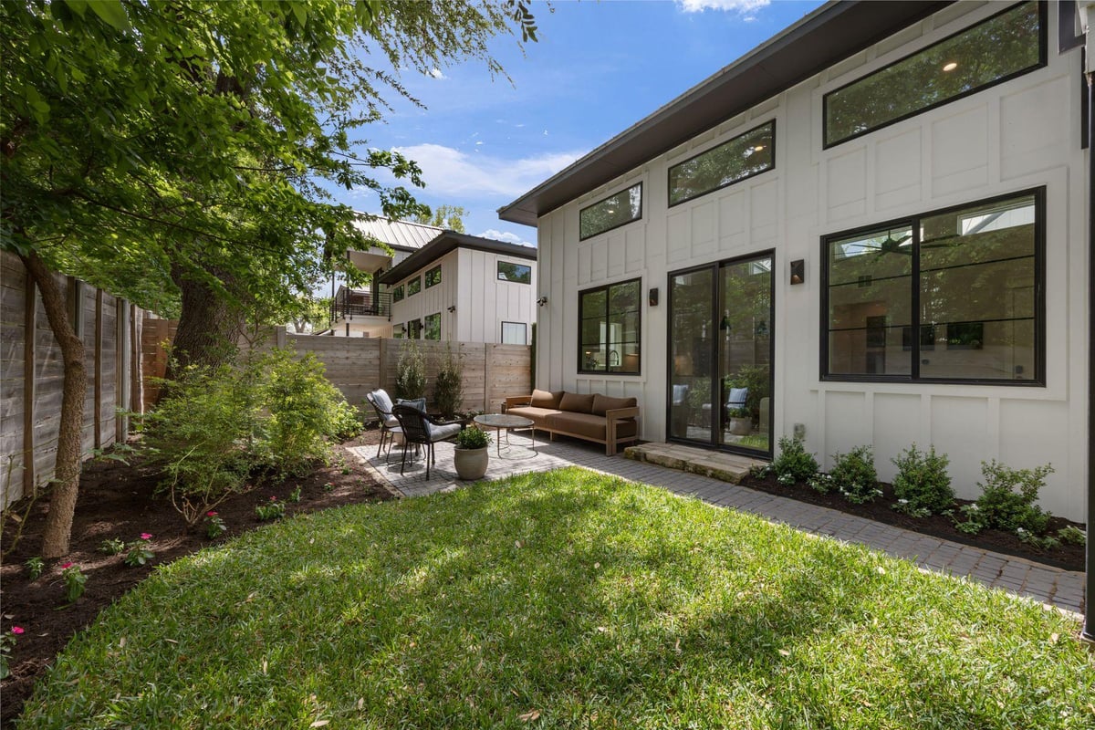Primary bedroom at 2711 Stacy Ln Unit #2 - 2 bed 2 bath home