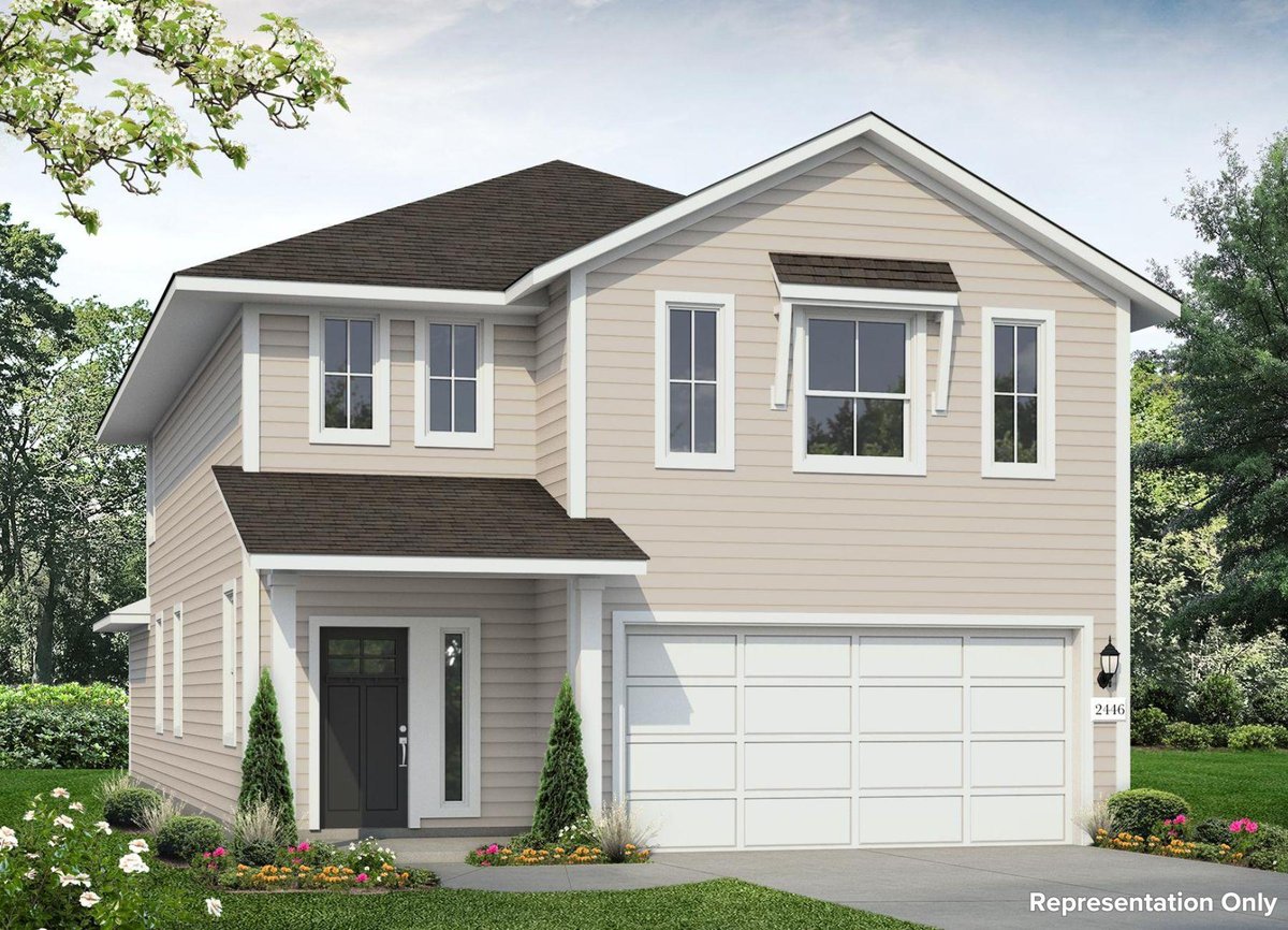 2714 Foss RD - front exterior - Luxury home in Edgebrooke, Pflugerville, TX