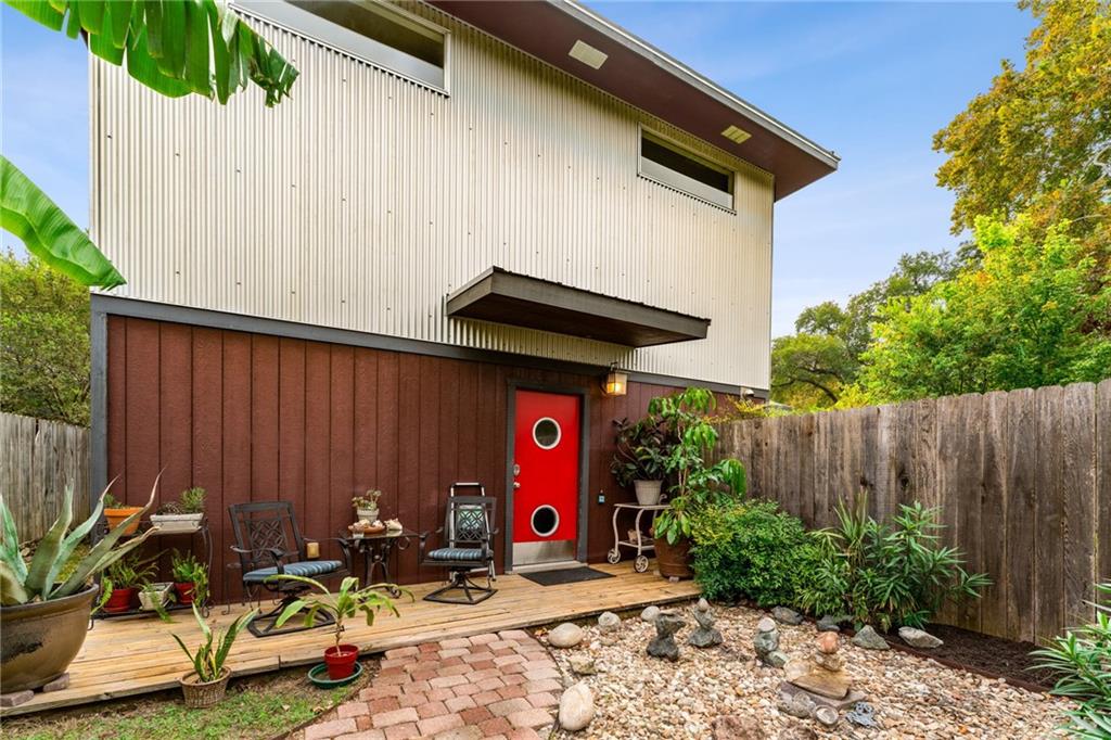 View 2715 Stacy LN Unit #B in Sofi Condo 2715 Stacy LN Unit #B - front exterior - Luxury home in Sofi Condo, Austin, TX