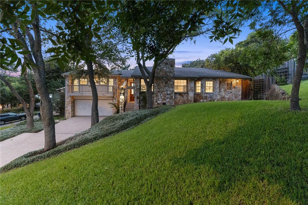 View 2715 Tether Trl in Barton Hills-Horseshoe Bend Sec 03 Amd 2715 Tether Trl - front exterior - Luxury home in Barton Hills-Horseshoe Bend Sec 03 Amd, Austin, TX