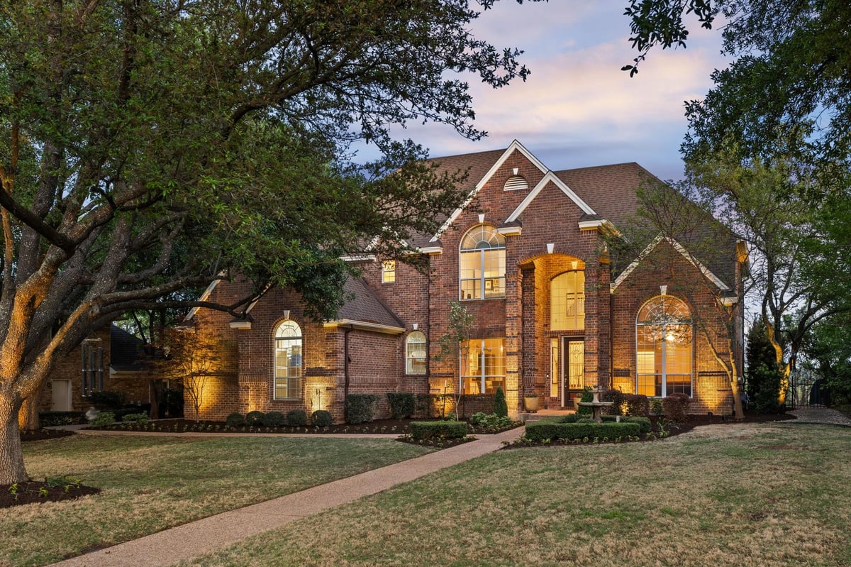 View 2717 Bartons Bluff LN in Wallingwood Sec 02-A 2717 Bartons Bluff LN - front exterior - Luxury home in Wallingwood Sec 02-A, Austin, TX