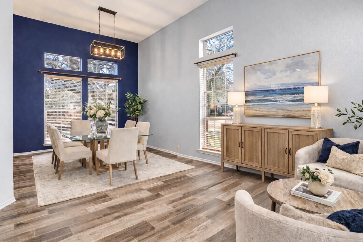 Primary bedroom at 2721 Little Elm Trl - 3 bed 2 bath home