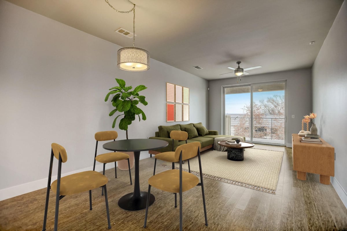 Living area at 2724 Treble Ln Unit #333 - 2 bed 2 bath home