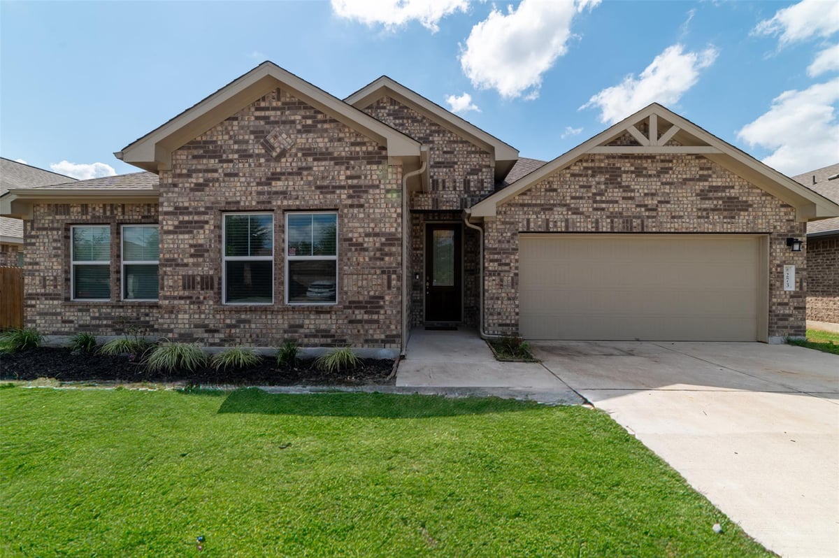 View 273 Rimrock Ct in Pecan Park Residential Sec 273 Rimrock Ct - front exterior - Luxury home in Pecan Park Residential Sec, Bastrop, TX