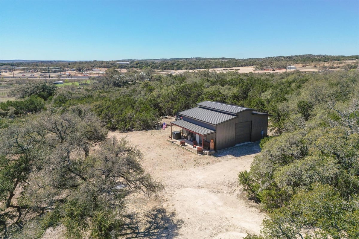 View 274 Ira Hill Rd in Mountain Oaks 274 Ira Hill Rd - front exterior - Luxury lot in Mountain Oaks, Dripping Springs, TX
