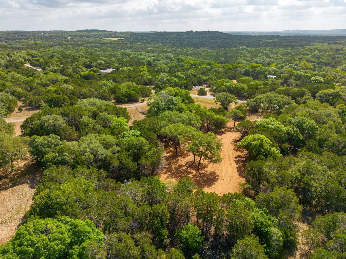 View 275 Deer Run in Deer Run Estates 275 Deer Run - front exterior - Luxury lot in Deer Run Estates, Wimberley, TX
