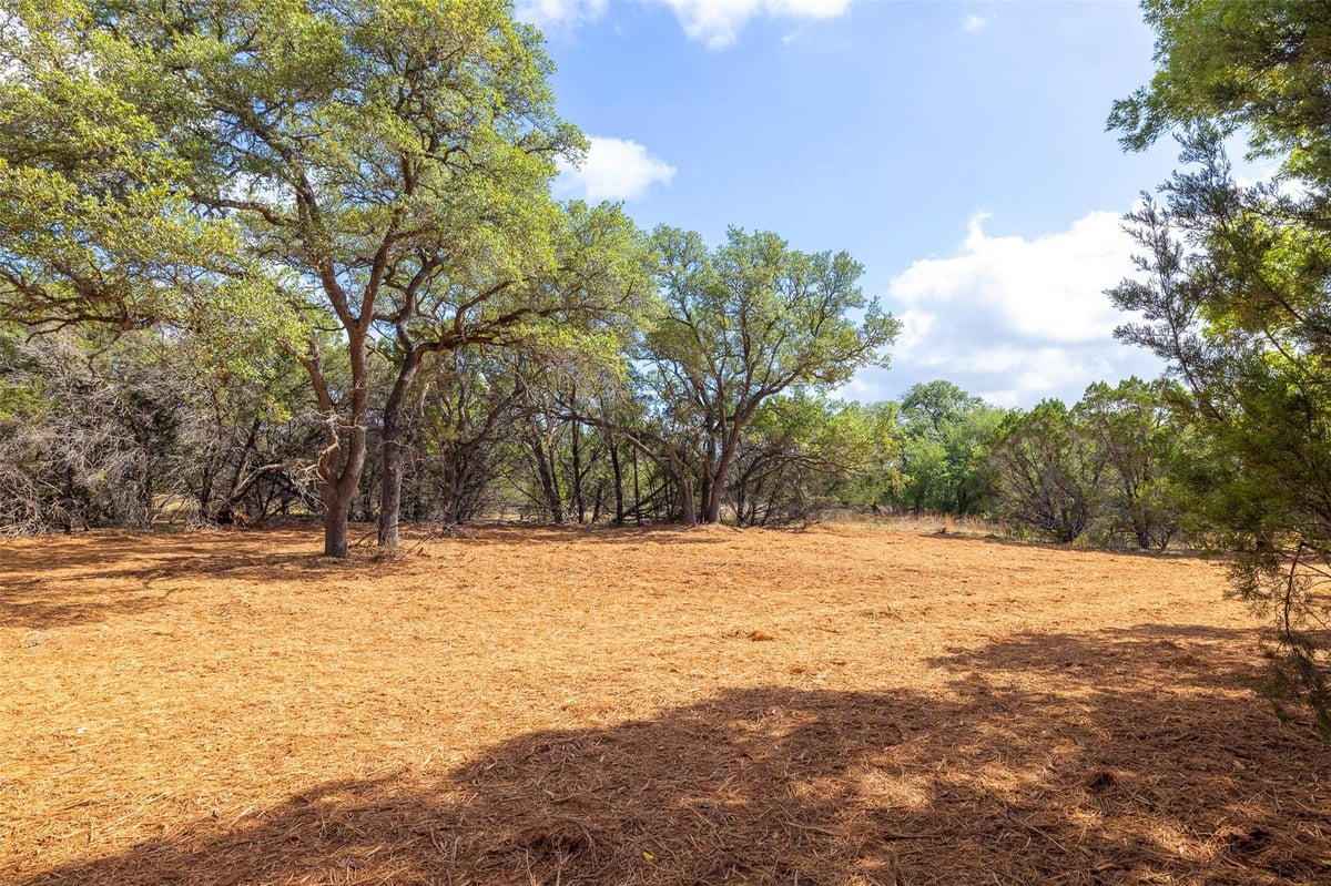 Primary bedroom at 275 Deer Run - Deer Run Estates, Wimberley, TX