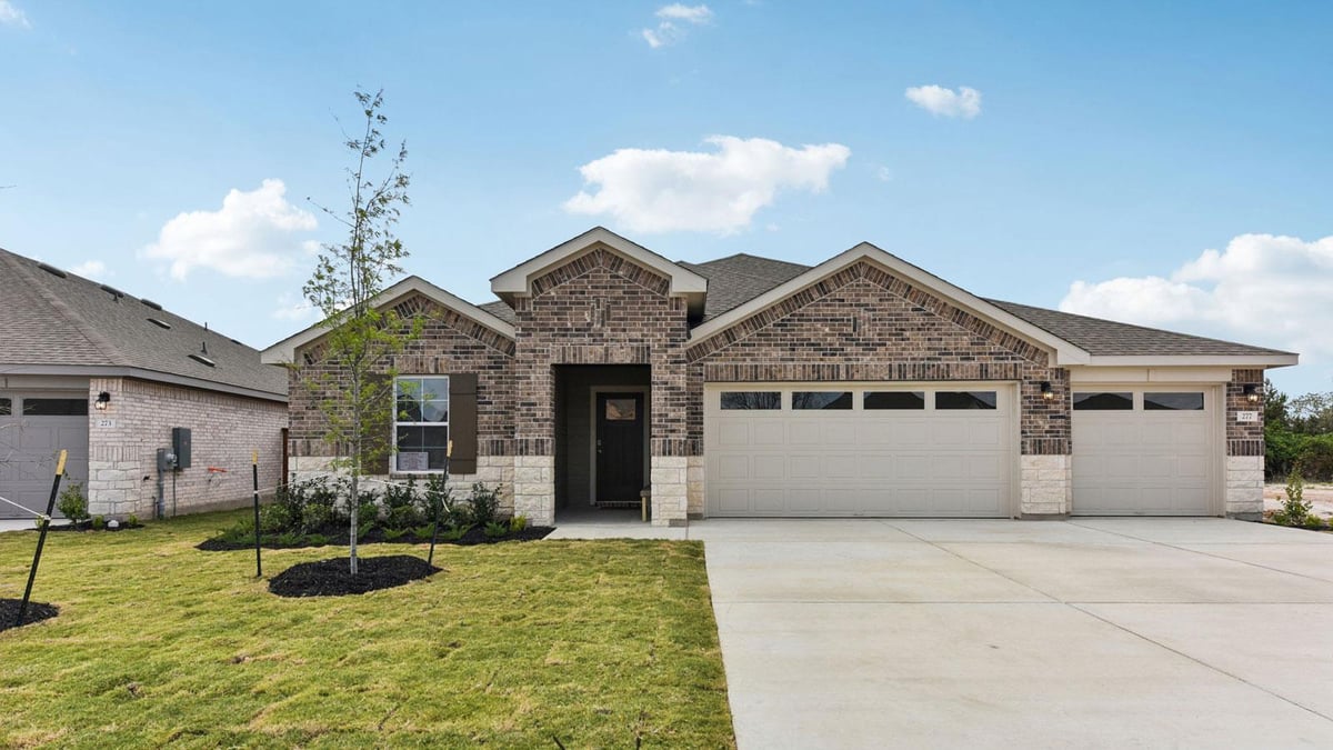 View 277 Rivers Edge Dr in Riverview 277 Rivers Edge Dr - front exterior - Luxury home in Riverview, Georgetown, TX