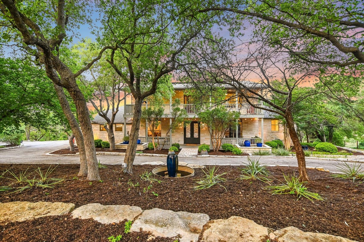 View 277 S Commons Ford Rd in Commons Ford Canyon 277 S Commons Ford Rd - front exterior - Luxury home in Commons Ford Canyon, Austin, TX