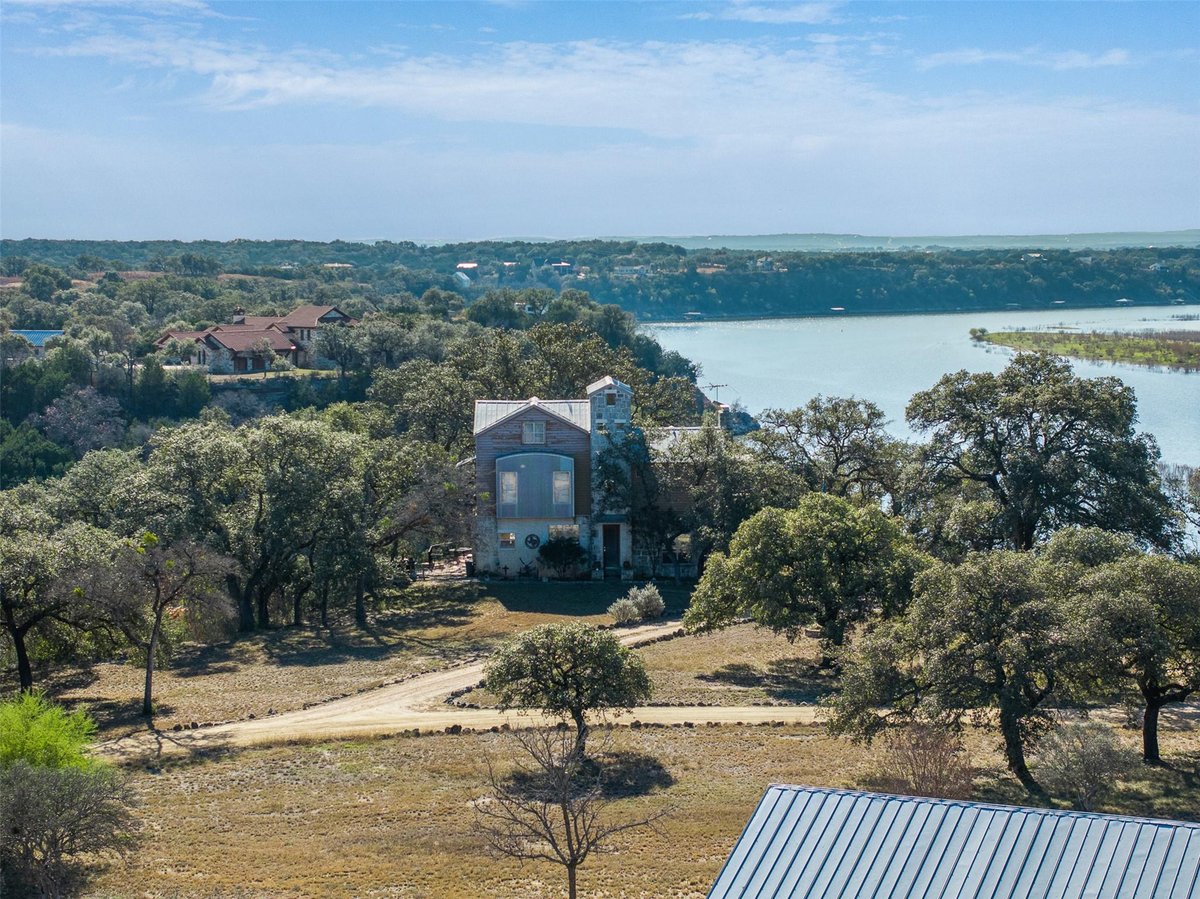 View 27701 Turner Ranch Rd in _TACREW 27701 Turner Ranch Rd - backyard with 27701 Turner Ranch Rd in Marble Falls - Luxury home in _TACREW, Marble Falls, TX