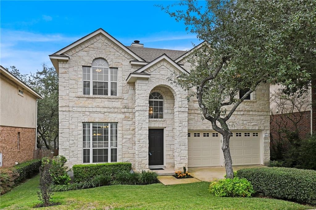 View 2800 Cascade Falls DR in Lake Pointe Sec 03 Ph 02 2800 Cascade Falls DR - front exterior - Luxury home in Lake Pointe Sec 03 Ph 02, Austin, TX