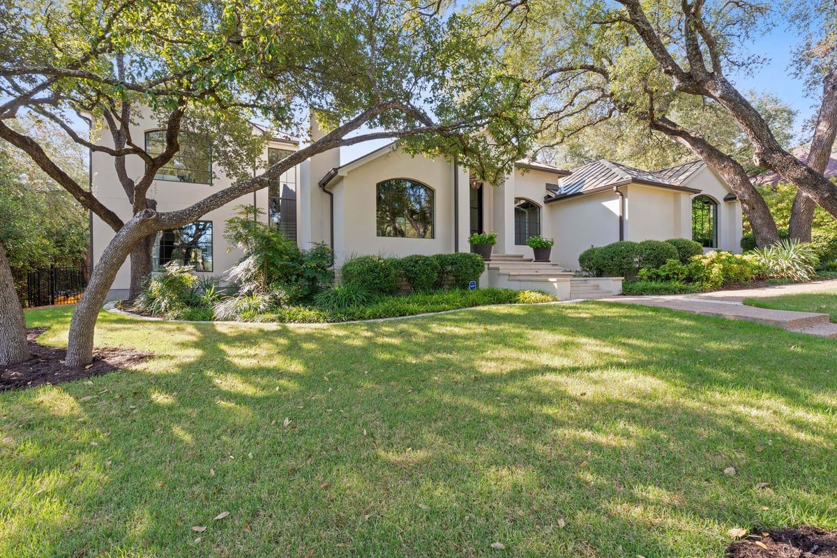 View 2801 Regents PARK in Treemont Ph A Sec 01 2801 Regents PARK - front exterior - Luxury home in Treemont Ph A Sec 01, Austin, TX