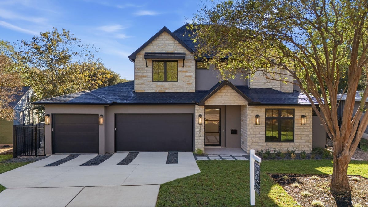 2803 Oak Park Dr - front exterior - Luxury home in Barton Hills Sec 01, Austin, TX