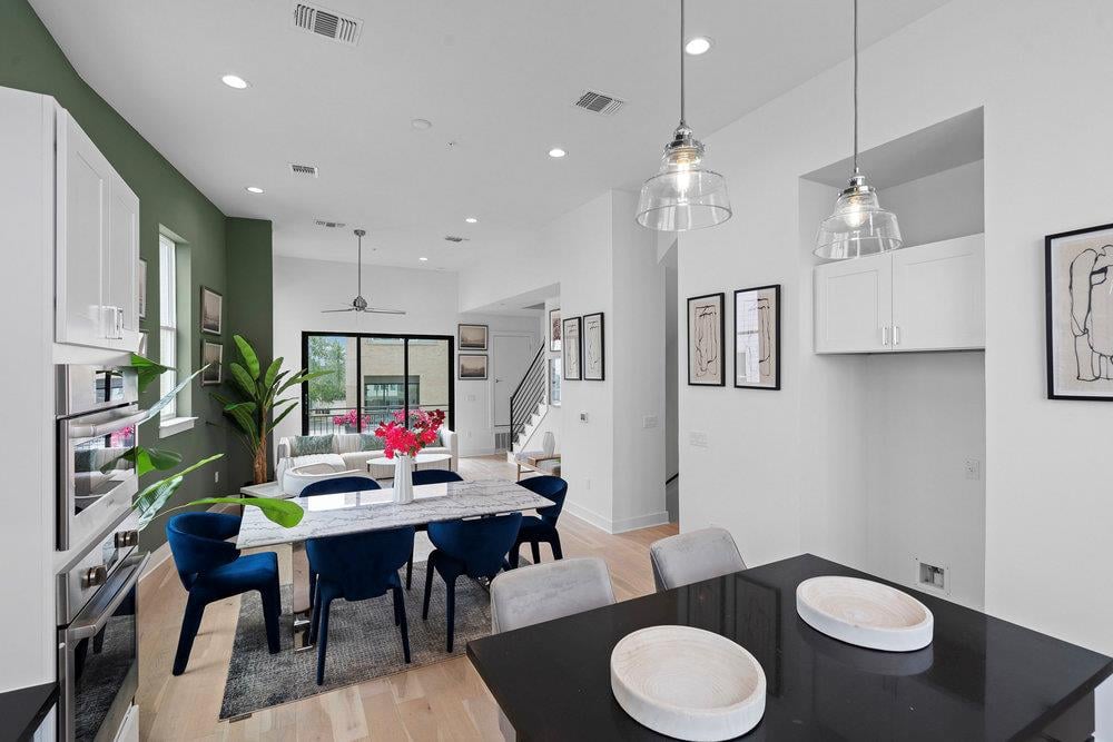 Primary bedroom at 2805 McCurdy St Unit #10 - 3 bed 3 bath home