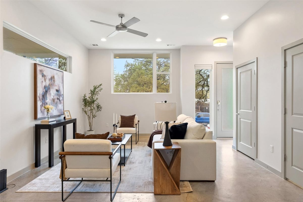 View 2805 Sol Wilson Ave Unit #B in 2805 Sol Wilson Condo 2805 Sol Wilson Ave Unit #B - front exterior - Luxury home in 2805 Sol Wilson Condo, Austin, TX