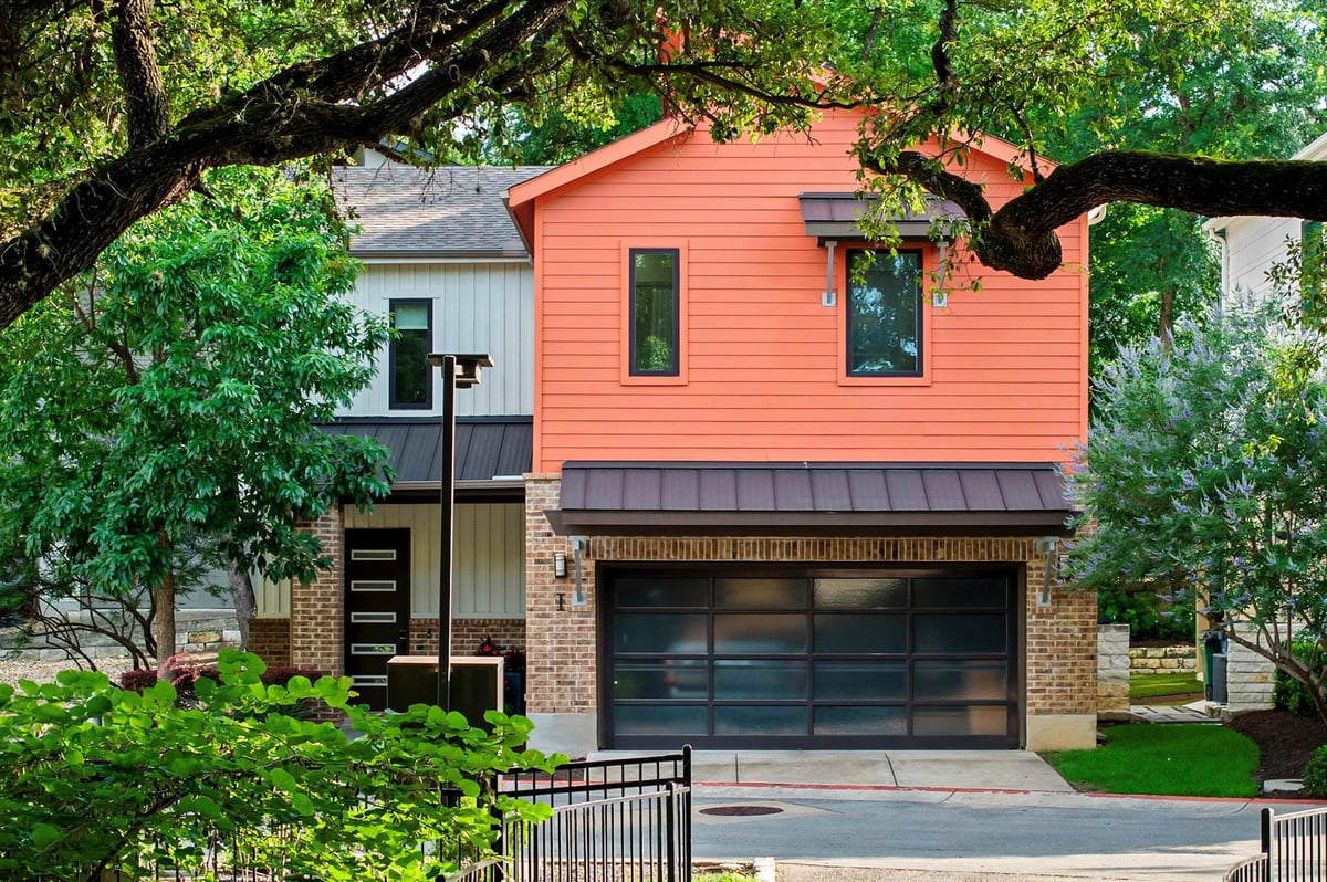 View 2807 Del Curto RD Unit #I in Solavera 2807 Del Curto RD Unit #I - front exterior - Luxury home in Solavera, Austin, TX