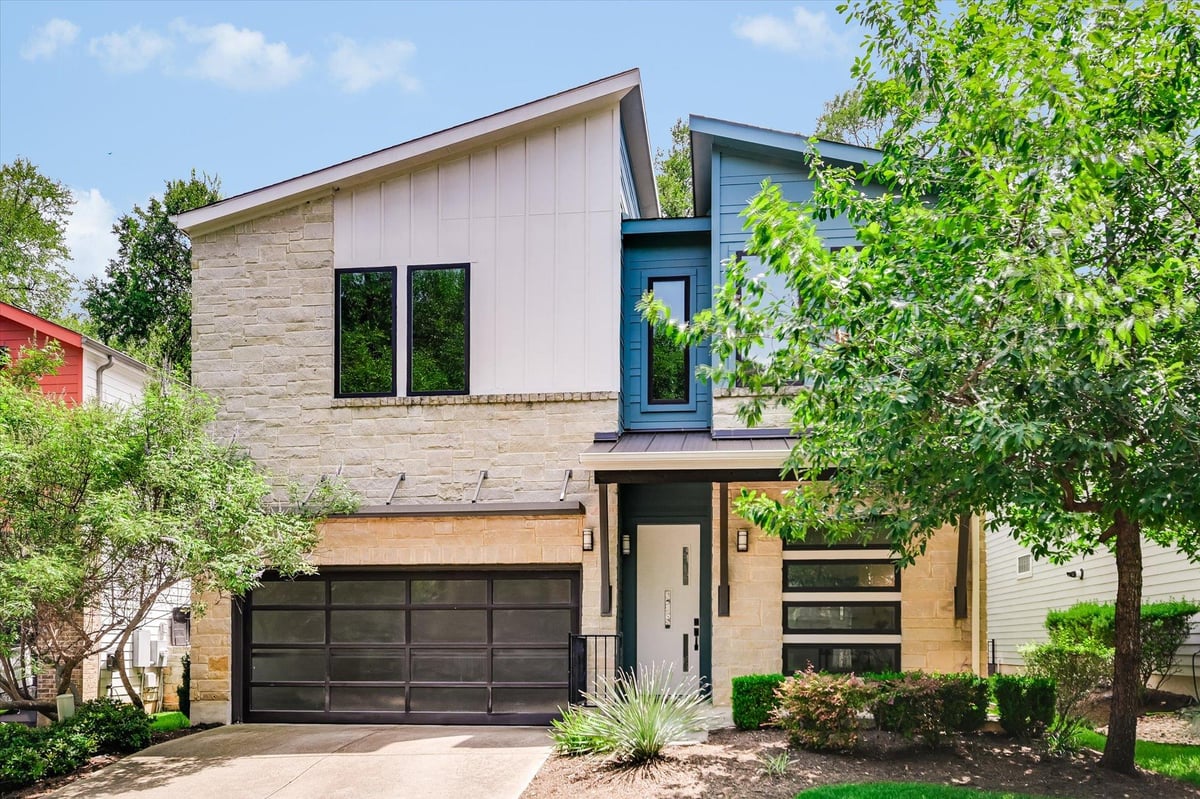 View 2807 Del Curto RD Unit #J in Solavera Condos 2807 Del Curto RD Unit #J - front exterior - Luxury home in Solavera Condos, Austin, TX