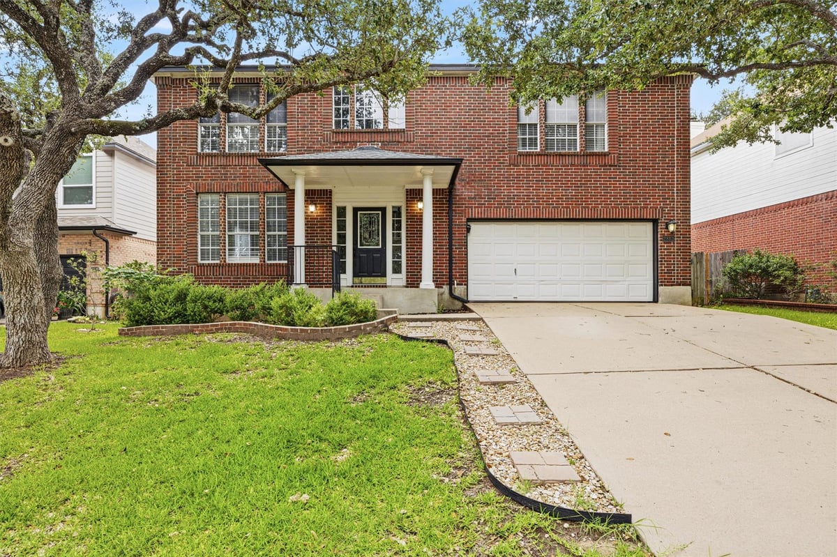 2813 Cortez DR - front exterior - Luxury home in Anderson Mill West Sec 17, Cedar Park, TX