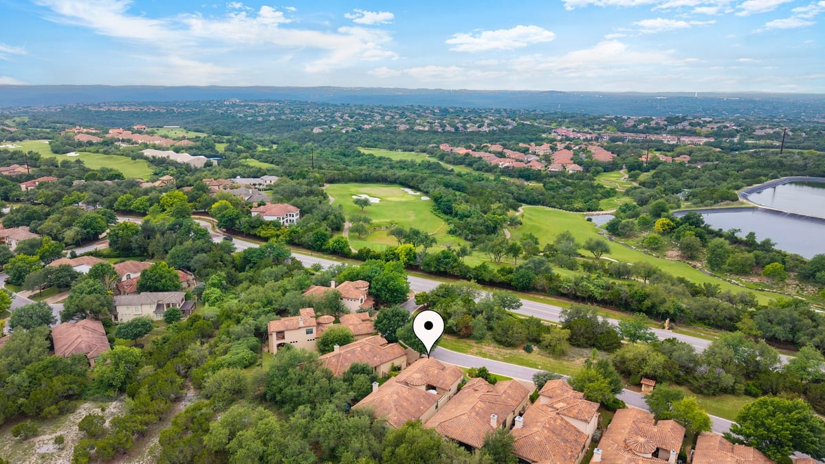 2813 University Club Dr - front exterior - Luxury home in Steiner Ranch Ph 01 Sec 10a, Austin, TX