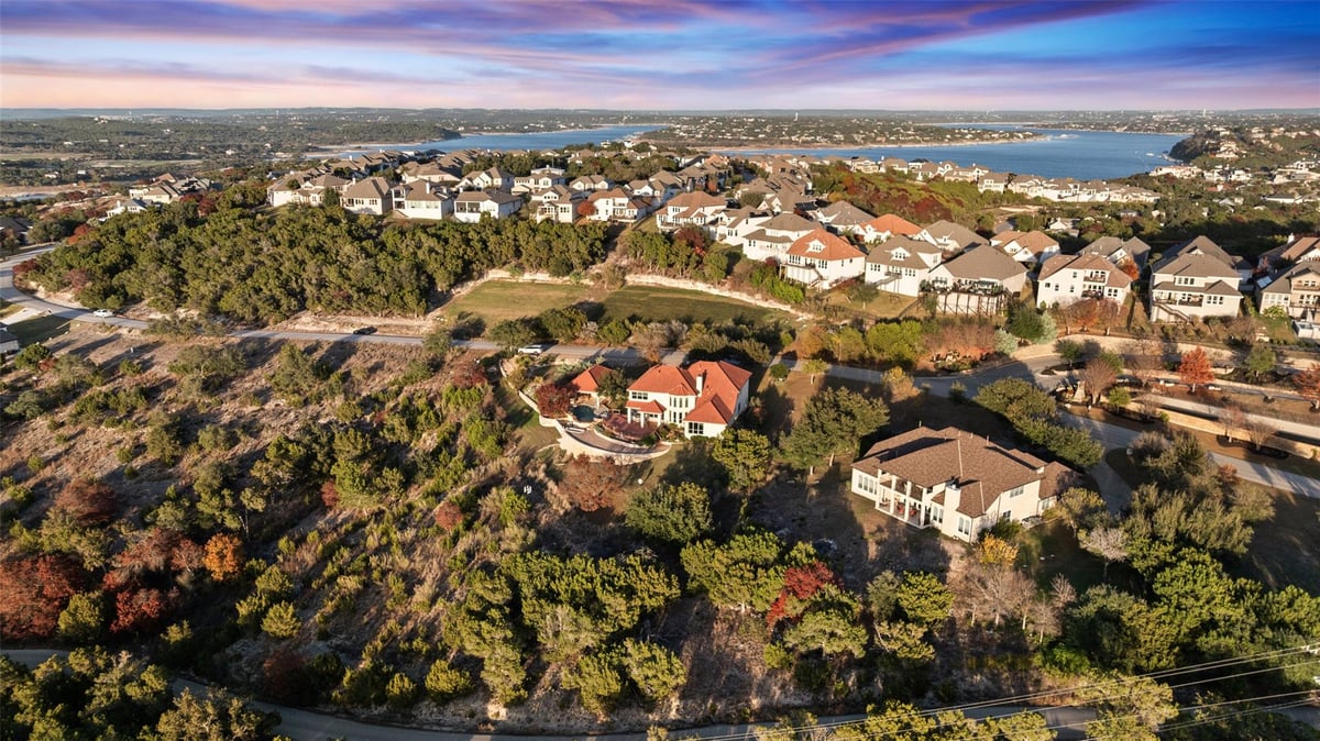 View 2814 Lakehurst Rd in Vistas at Lake Travis 2814 Lakehurst Rd - front exterior - Luxury lot in Vistas at Lake Travis, Spicewood, TX