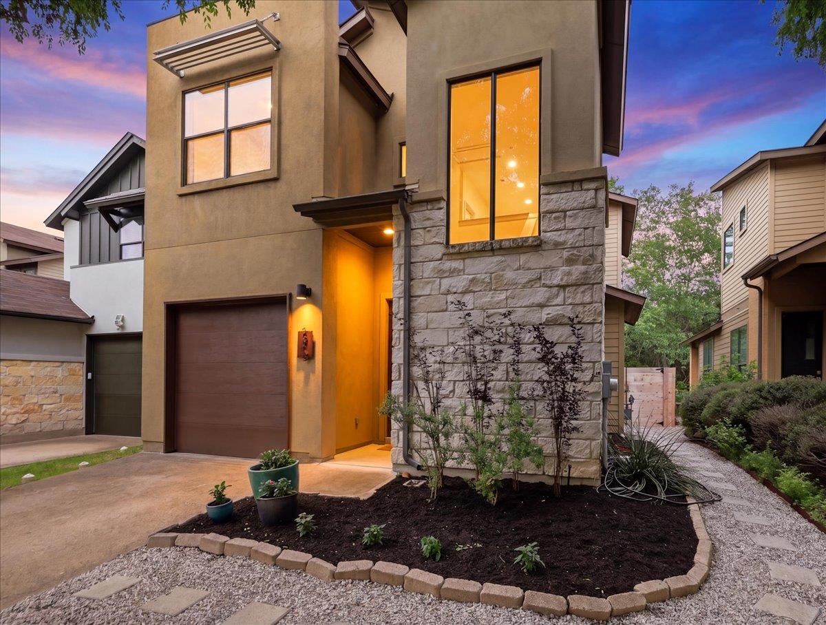 2815 Corbin Ln - front exterior - Luxury home in Crossing At Bouldin Creek The, Austin, TX