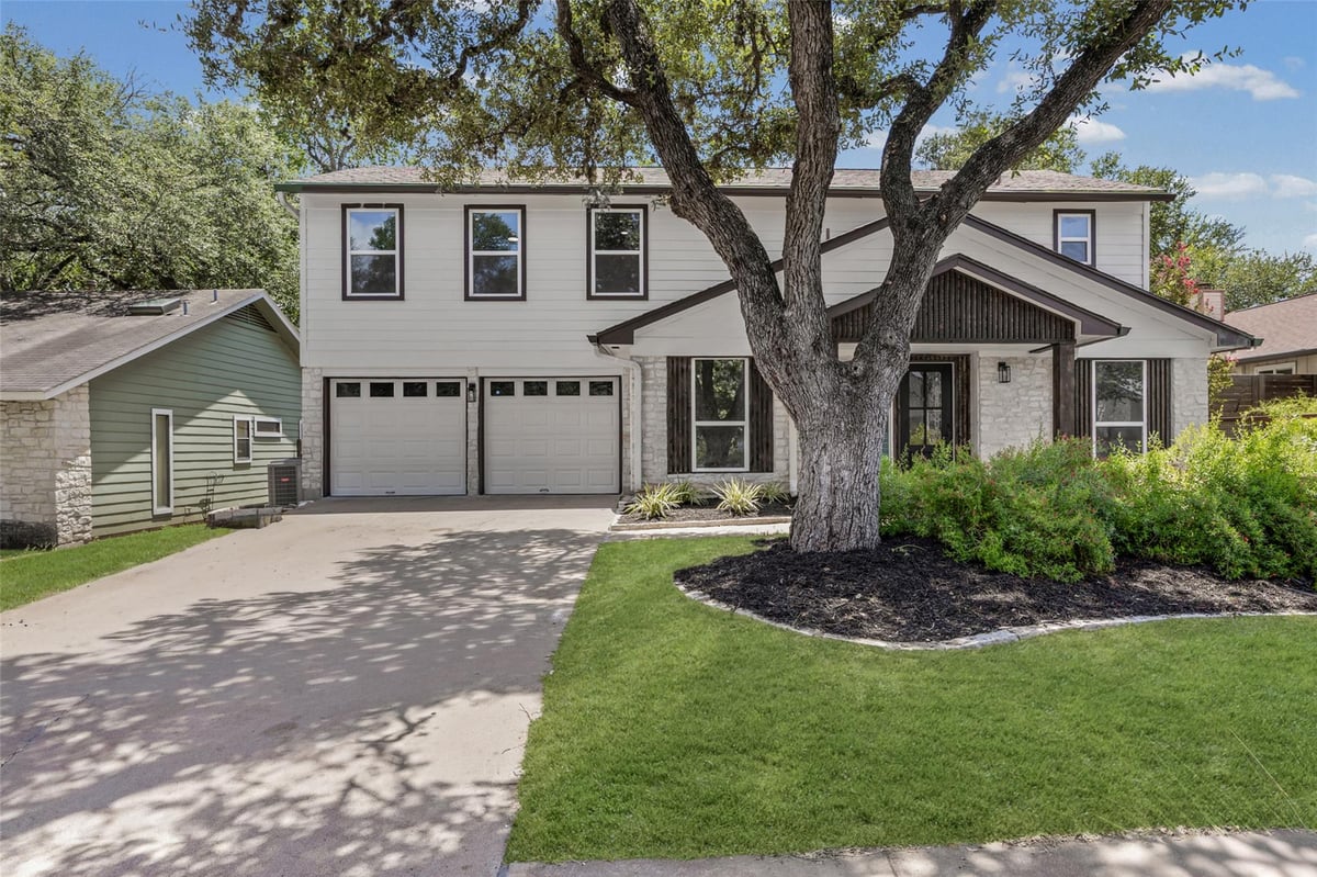 2817 Norfolk DR - front exterior - Luxury home in Cherry Creek Ph 07 Sec 05, Austin, TX