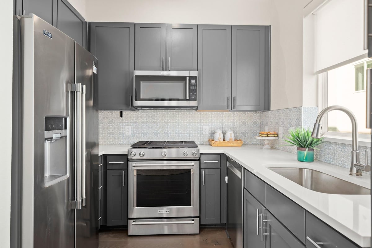 Kitchen at 2827 Manor Rd Unit #3105 - 2 bed 2 bath home