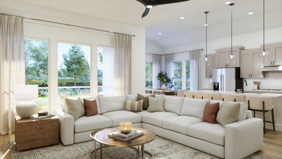 Living area at 284 San Saba Dr - 4 bed 3 bath home