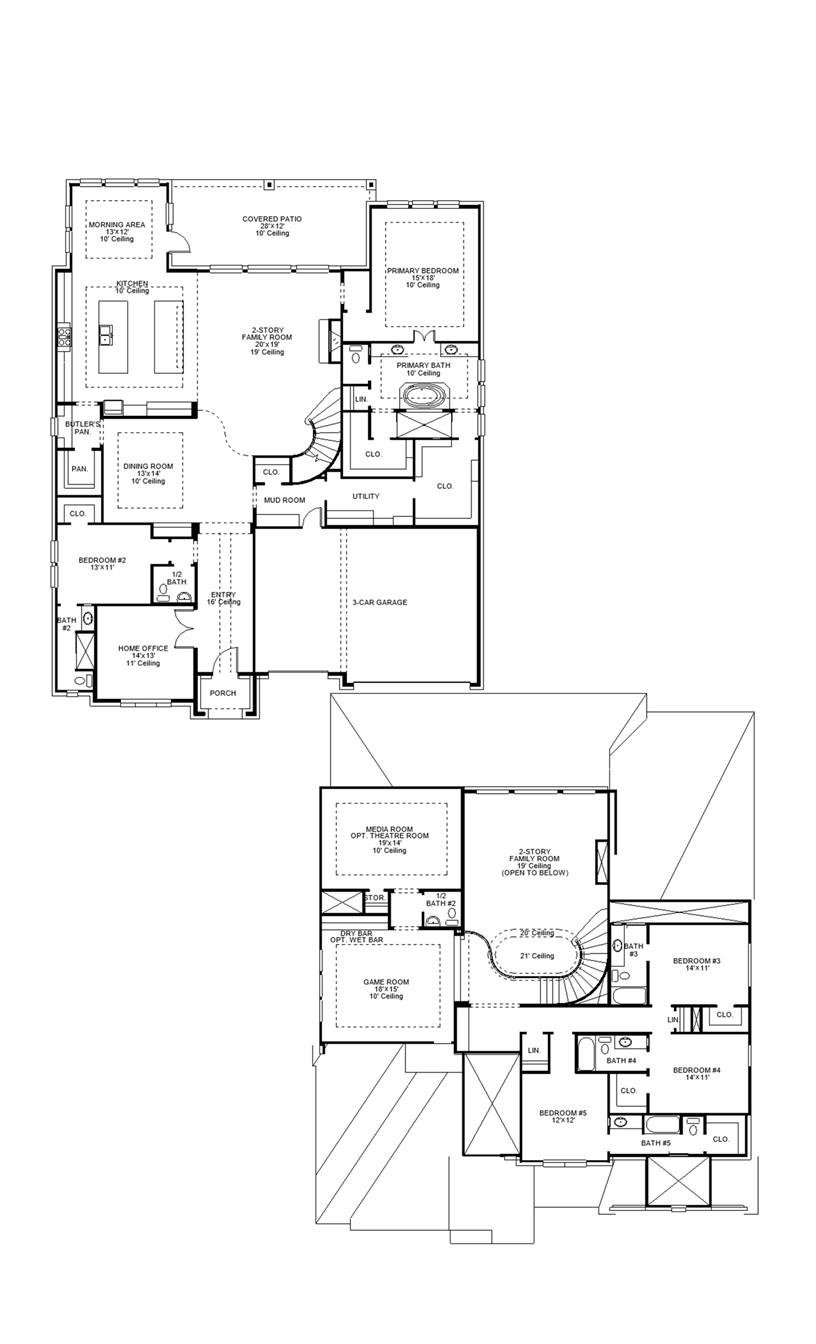 Living area at 289 Jates Field Bnd - 5 bed 5 bath home