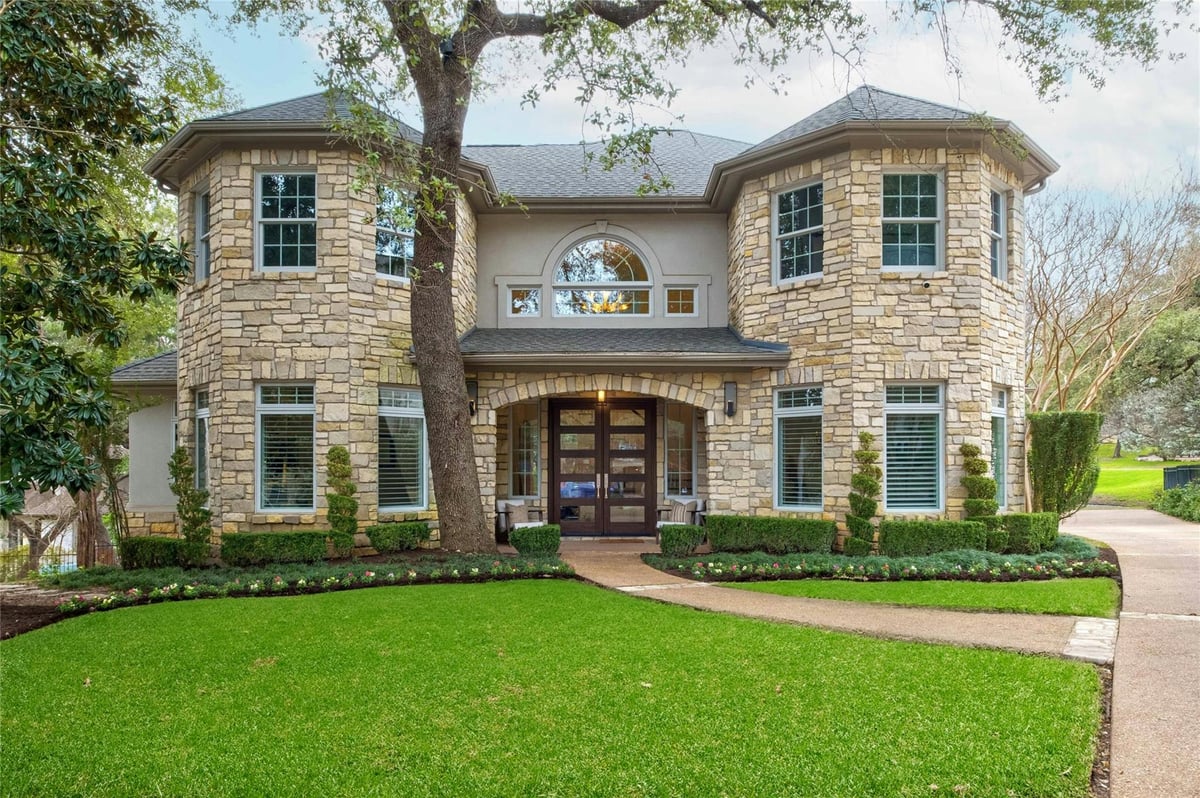 View 2904 Meandering River CT in Westview On Lake Austin Ph C 2904 Meandering River CT - front exterior - Luxury home in Westview On Lake Austin Ph C, Austin, TX