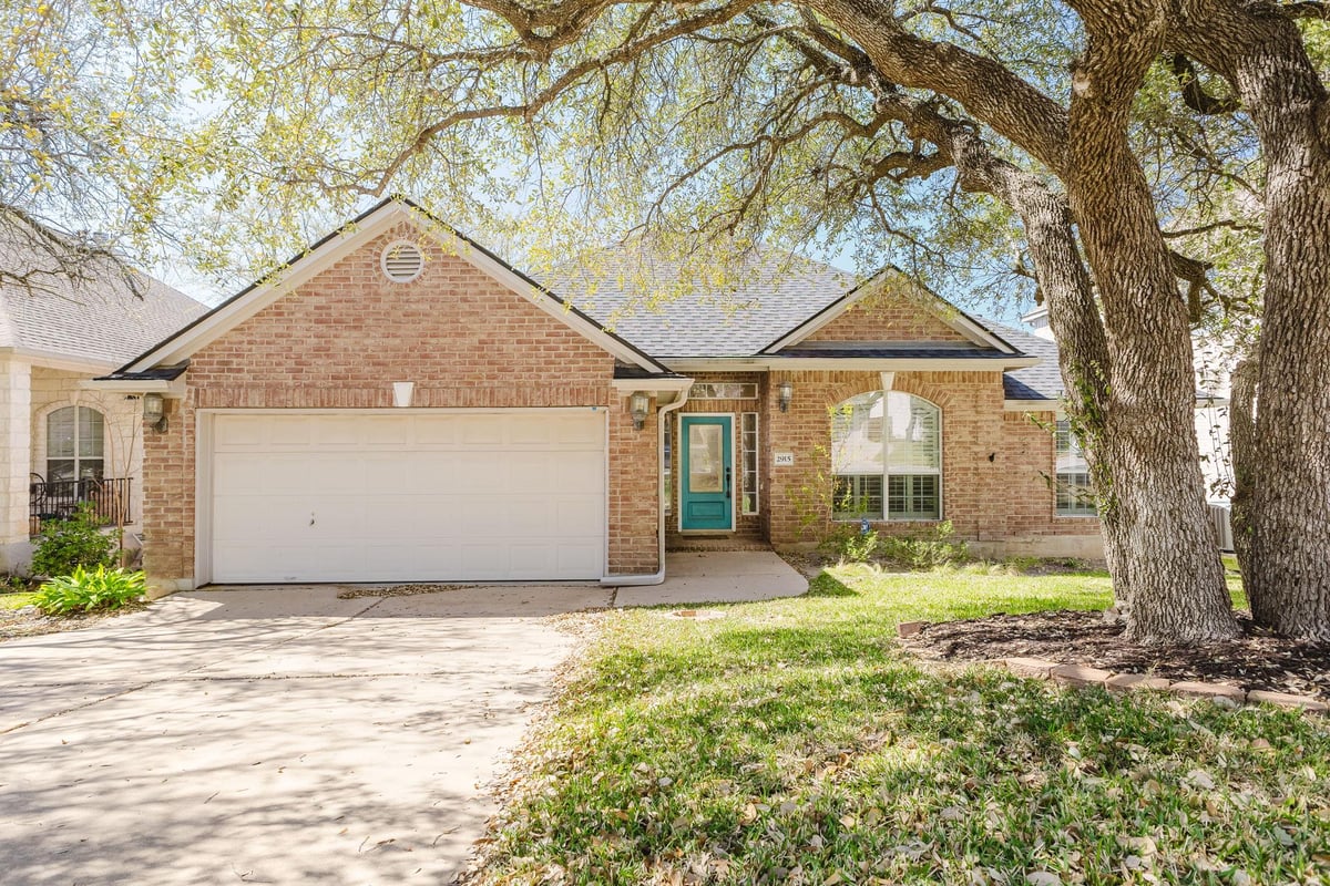 View 2915 Cashell Wood Dr in Anderson Mill West Sec 19 2915 Cashell Wood Dr - front exterior - Luxury home in Anderson Mill West Sec 19, Cedar Park, TX