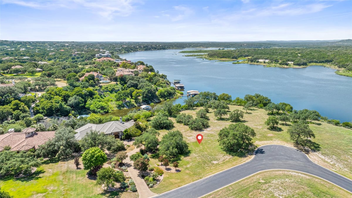 2928 Cliff Overlook - front exterior - Luxury lot in Lakecliff On Lake Travis Sec 3, Spicewood, TX