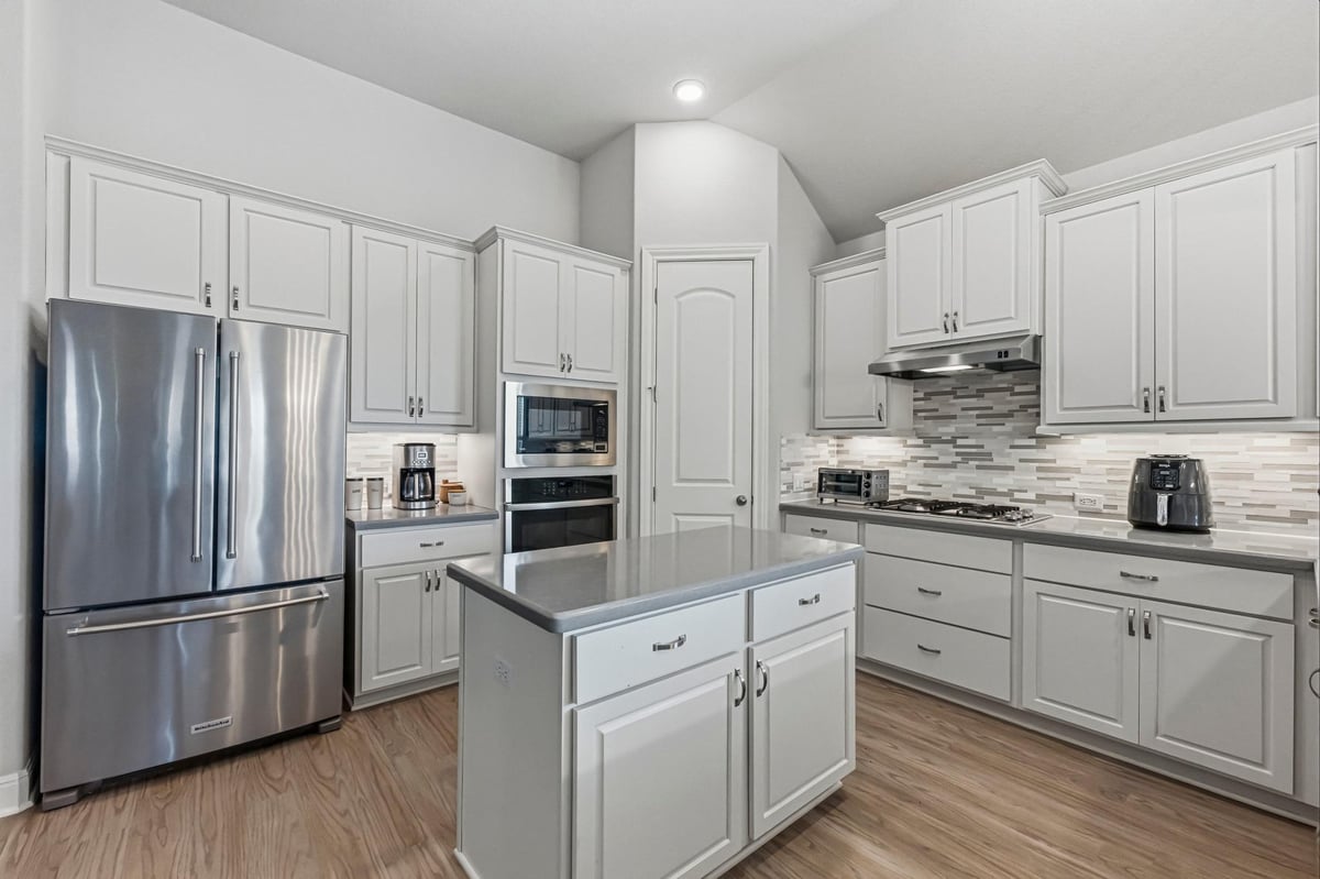 Primary bedroom at 295 Pecos River Xing - 3 bed 2 bath home
