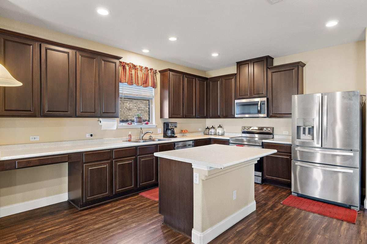 Kitchen at 2950 E Old Settlers Blvd Unit #29 - 5 bed 3 bath home