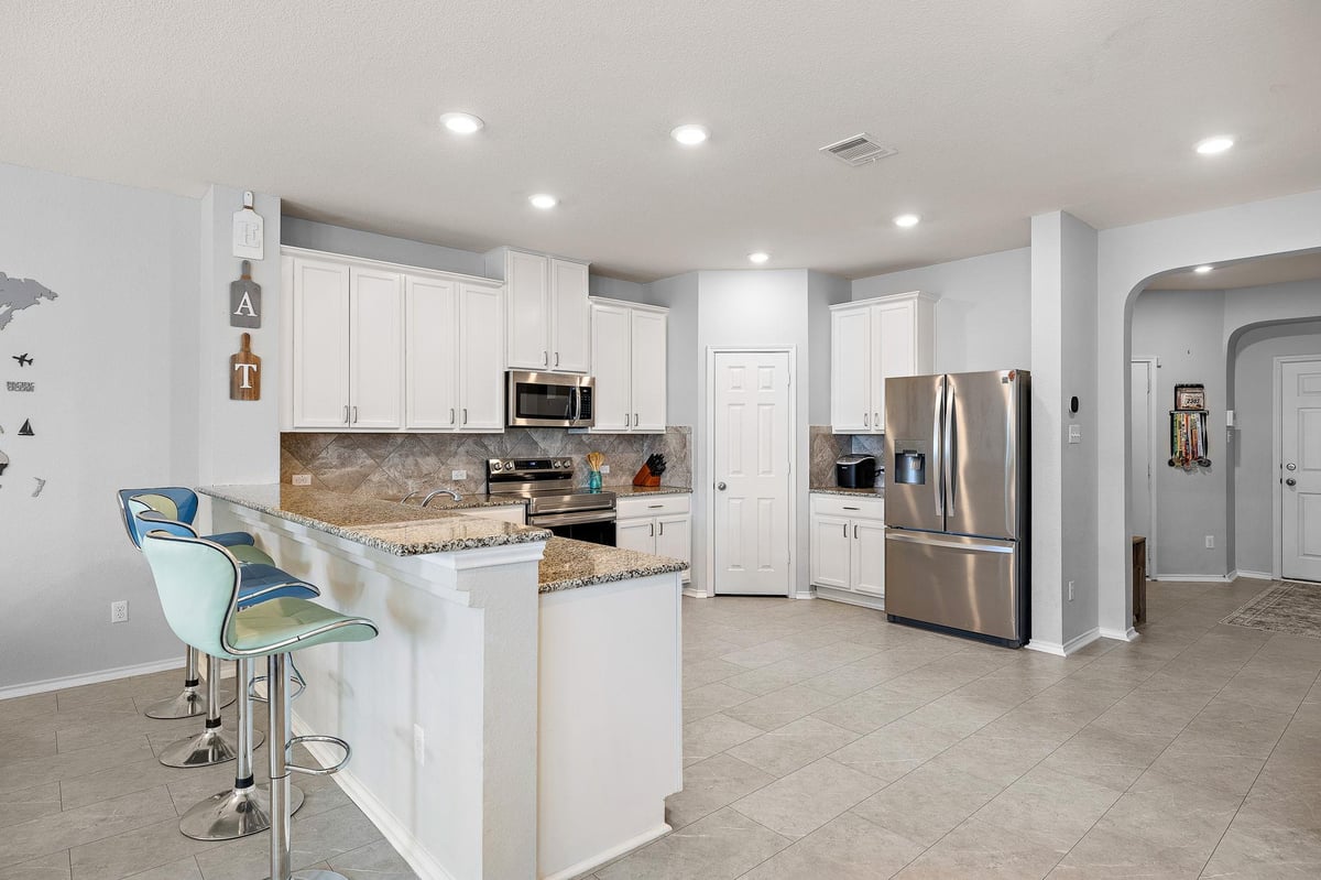 Primary bedroom at 2950 E Old Settlers Blvd Unit #79 - 4 bed 2 bath home