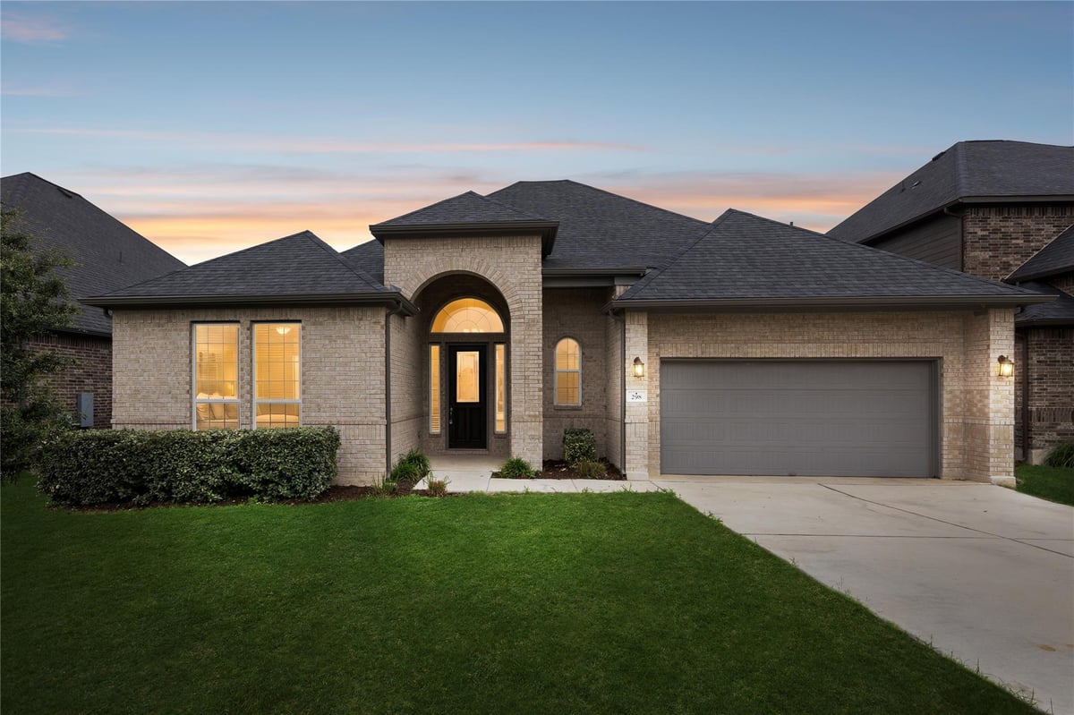 View 298 Wild Pecan Loop in Sunfield 298 Wild Pecan Loop - front exterior - Luxury home in Sunfield, Buda, TX