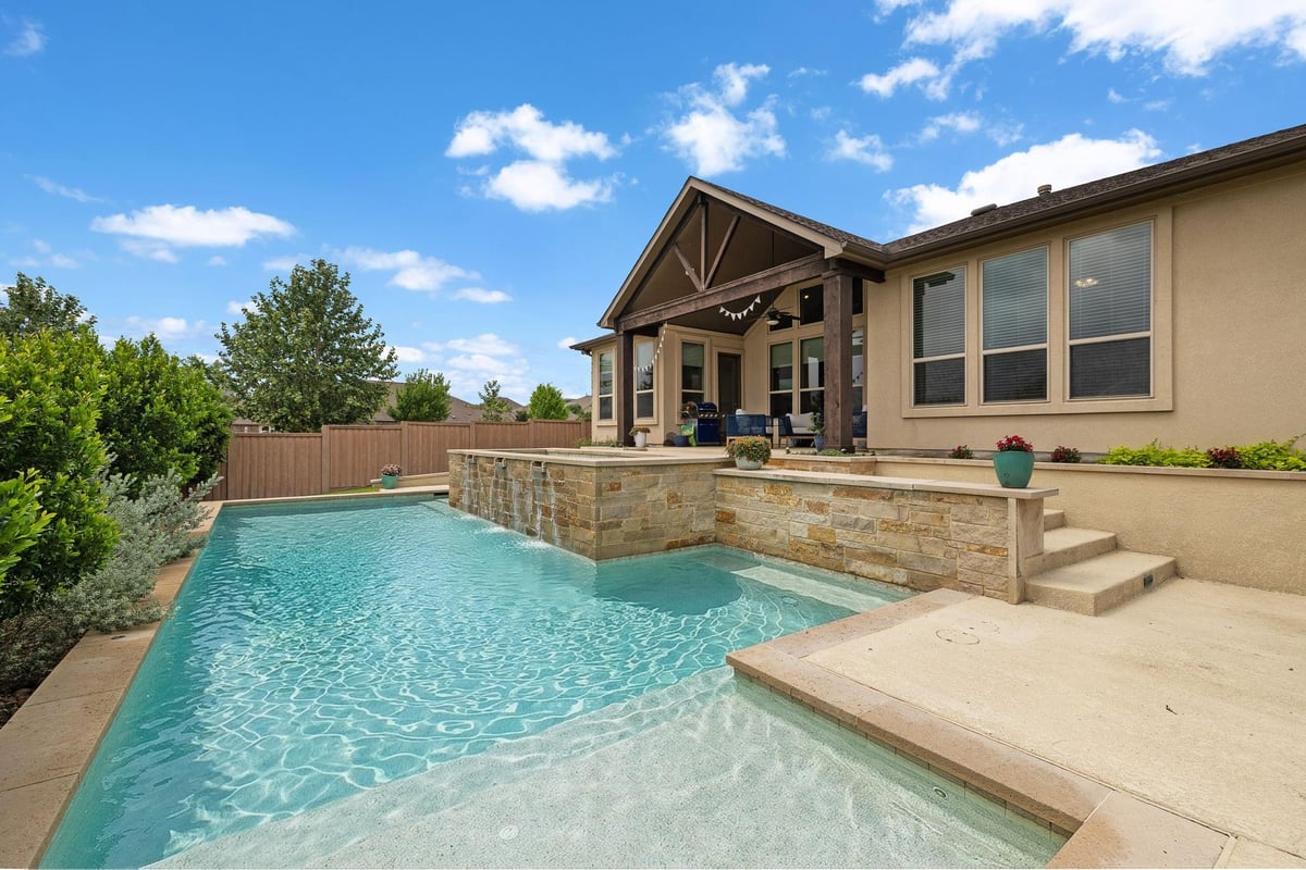 View 300 Blue Agave LN in Teravista 300 Blue Agave LN - front exterior - Luxury home in Teravista, Georgetown, TX
