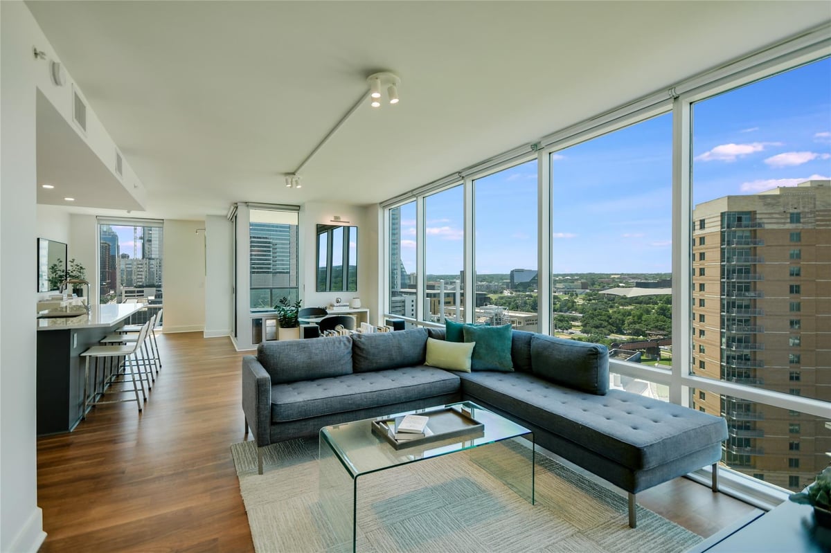 View 300 Bowie ST Unit #1403 in Spring Condo Amd 300 Bowie ST Unit #1403 - front exterior - Luxury home in Spring Condo Amd, Austin, TX