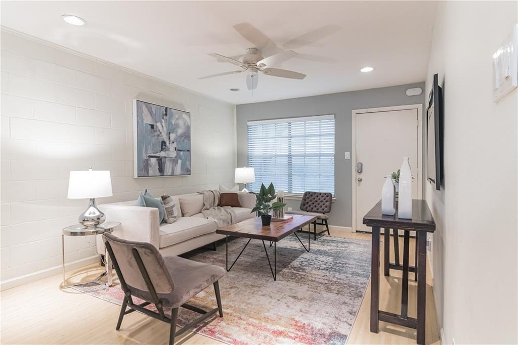 Primary bedroom at 300 Crockett St Unit #116 - 3 bed 2 bath home