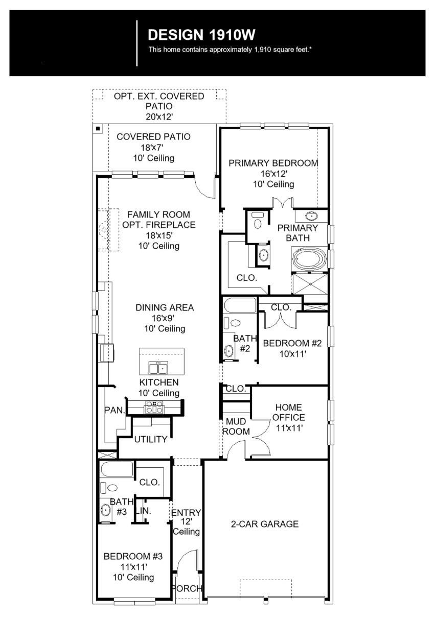 Kitchen at 300 Gary Wayne Dr - 3 bed 3 bath home