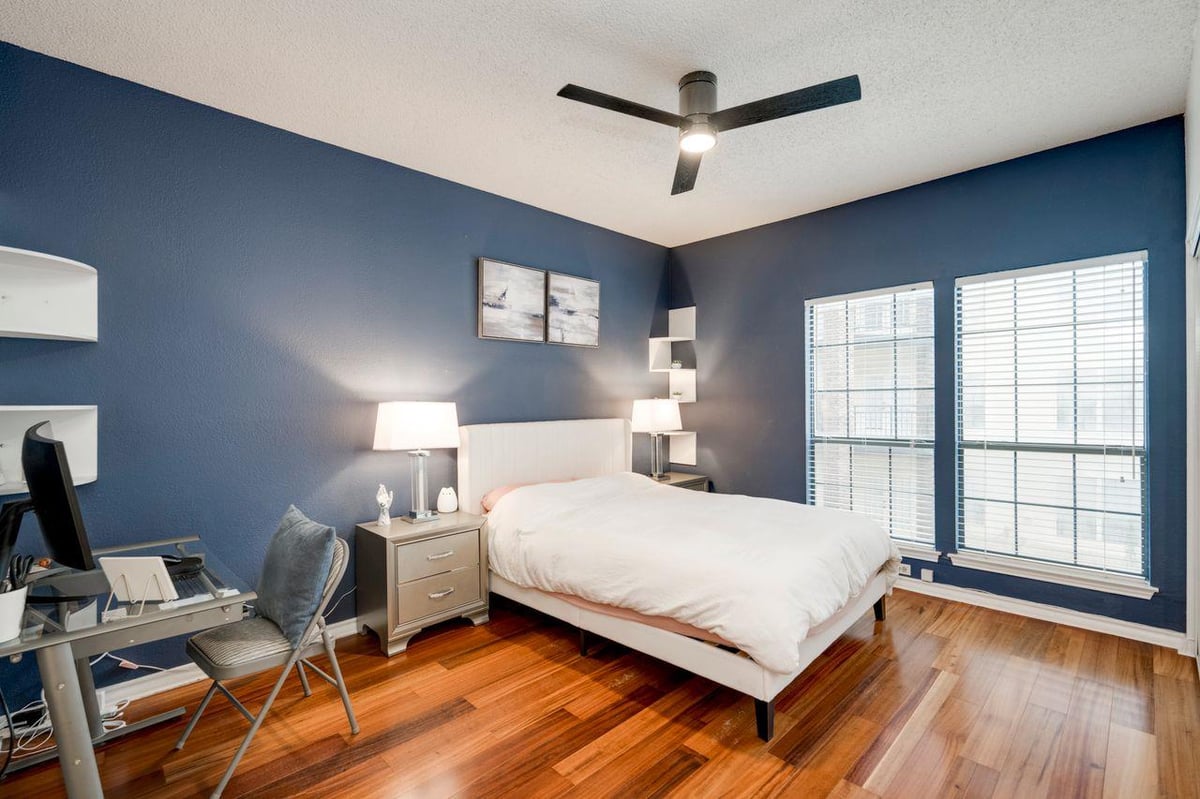View 3001 Cedar St Unit #A-205 in Benchmark Condo Amd 3001 Cedar St Unit #A-205 - front exterior - Luxury home in Benchmark Condo Amd, Austin, TX