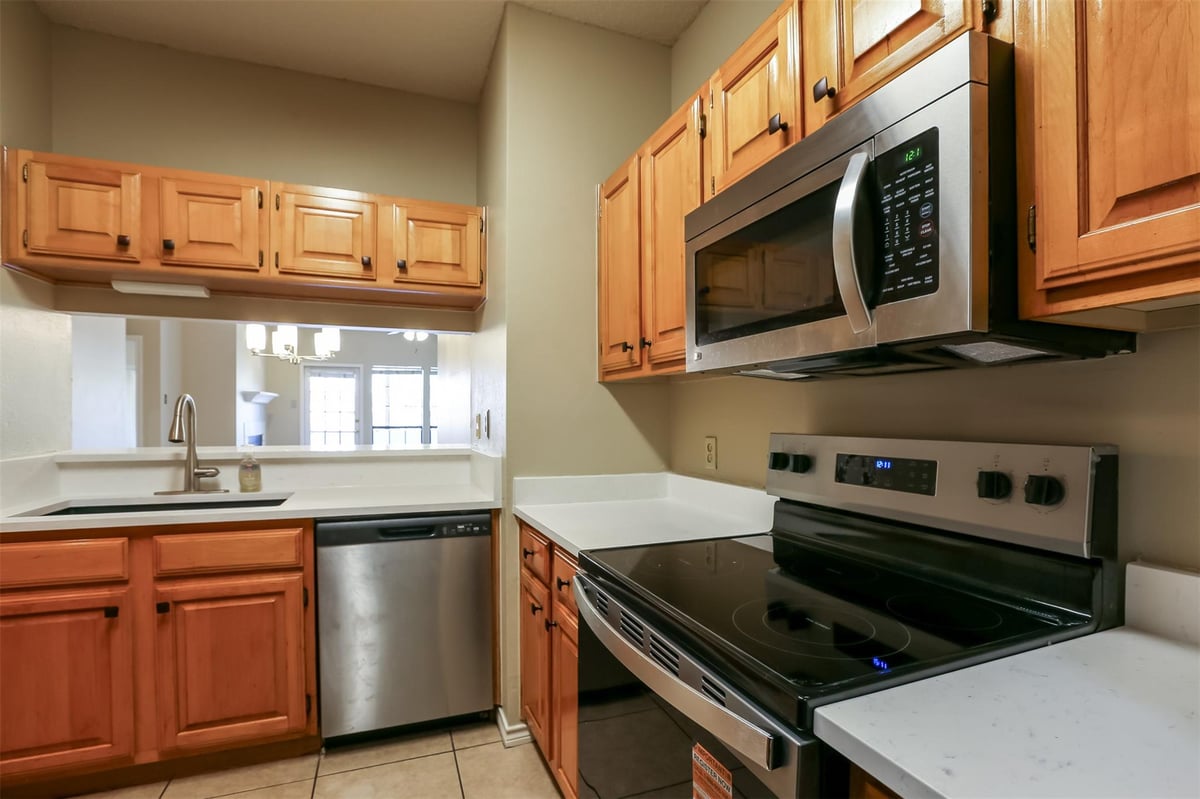 Kitchen at 3001 Cedar St Unit #A-208 - 2 bed 2 bath home