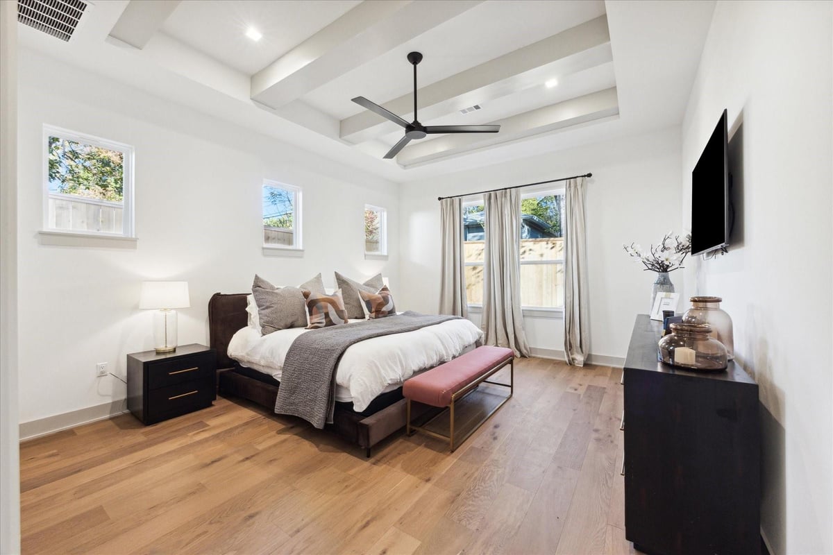 Primary bedroom at 3001 Funston St - 4 bed 3 bath home